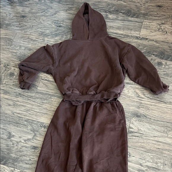 Garage Sweaters - Espresso Brown Hoodie and Sweatpants Set